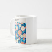 Mug Affiche du marché aux fleurs de Rio de Janeiro (Devant gauche)