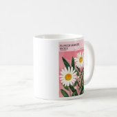Mug Affiche du marché aux fleurs de Sicile (Devant droit)
