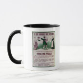 Mug Affiche du suffrage des femmes (Gauche)