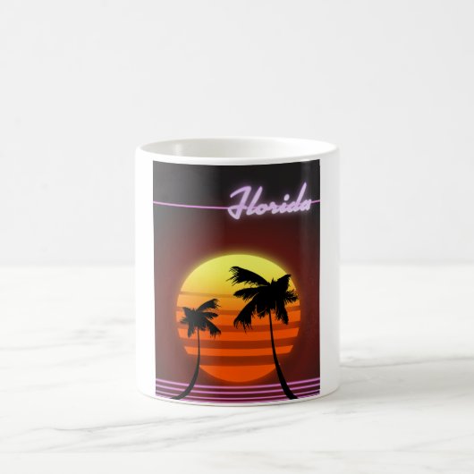 Mug Affiche Florida Sunset 1984 (Centre)