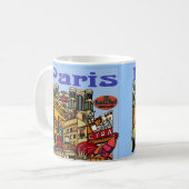 Mug Affiche Paris Travel (Devant gauche)