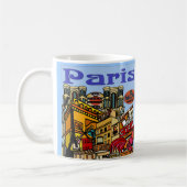 Mug Affiche Paris Travel (Gauche)