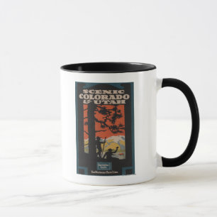 Mug Affiche pittoresque de voyage du Colorado et de