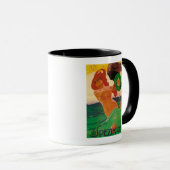 Mug Affiche promotionnelle Alla Spezia (Devant droit)