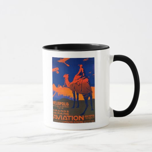 Mug Affiche promotionnelle de la compagnie aérienne fr (Droite)