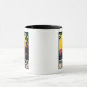 Mug Affiche promotionnelle de Madrid au printemps (Centre)