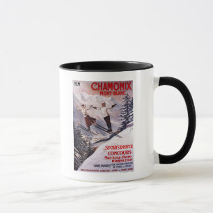 Mug Affiche promotionnelle de ski