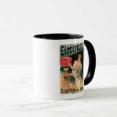 Mug Affiche promotionnelle ElectricineFrance (Devant droit)
