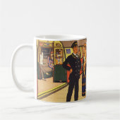 Mug Affiche Publicitaire vintage Pour Londres Undergro (Gauche)