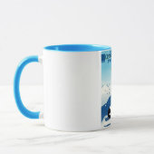 Mug affiche ski de crans-montana Suisse (Gauche)
