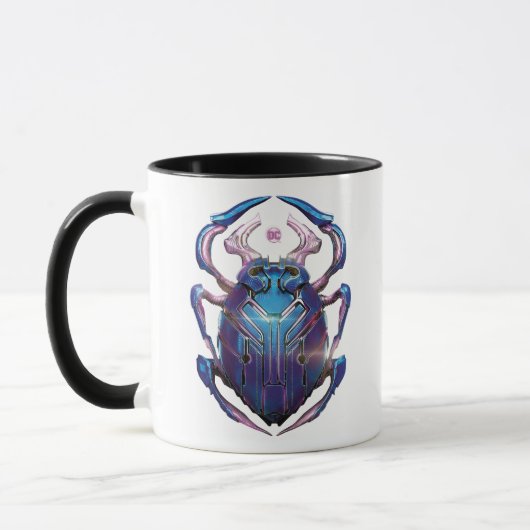 Mug Affiche théâtrale Blue Beetle Scarab (Gauche)