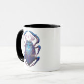 Mug Affiche théâtrale Blue Beetle Scarab (Devant gauche)