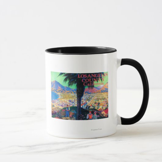 Mug Affiche touristique n° 1 (Droite)