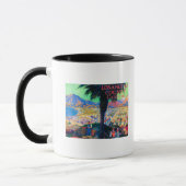 Mug Affiche touristique n° 1 (Gauche)