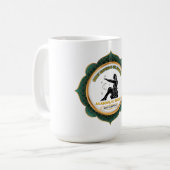 Mug Affiche vintage Céleste Vierge Zodiaque (Devant gauche)