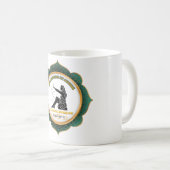 Mug Affiche vintage Céleste Vierge Zodiaque (Devant droit)