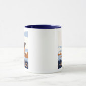 Mug Affiche vintage de la Hollande (Centre)