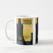 Mug Affiche vintage de Praha (Gauche)