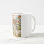 Mug Affiche vintage de Yosemite (Devant droit)