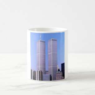 Mug Affiche Vintage World Trade Center Twin Towers NYC