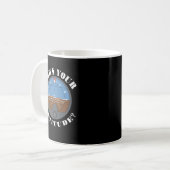 Mug Affiche votre attitude drôle Altitude Humour d'avi (Devant gauche)
