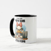 Mug Afficher Les Compétences Professionnelles De Trava (Devant gauche)