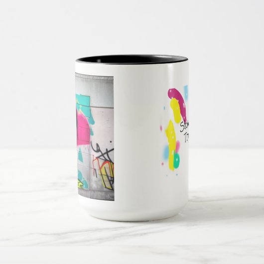 Mug Afficher les couleurs True | Graffiti Ai Généré (Centre)