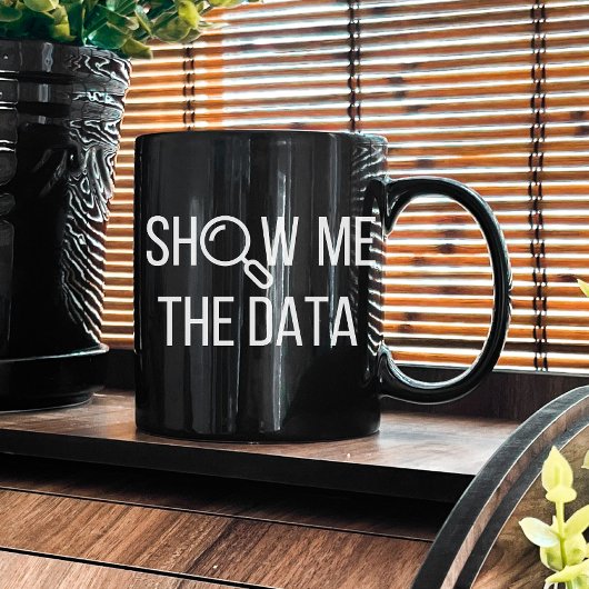 Mug Afficher Les Données, Statistiques, Informatique