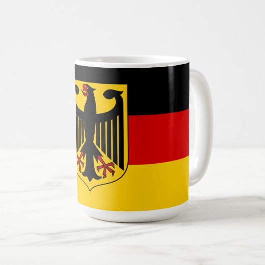 Mug Afficher vos couleurs - Allemagne (Devant droit)