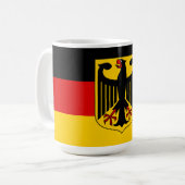 Mug Afficher vos couleurs - Allemagne (Devant gauche)