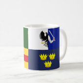 Mug Afficher vos couleurs - Armoiries d'Irlande (Devant droit)