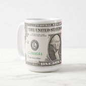 Mug Afficher vos couleurs - Dollar US (Devant gauche)