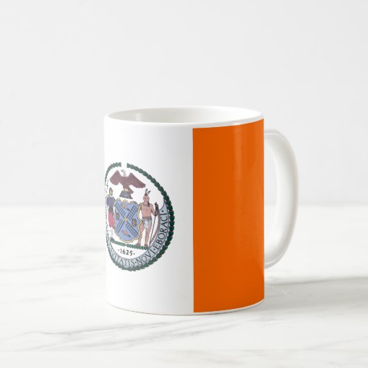 Mug Afficher vos couleurs - New York (Devant droit)