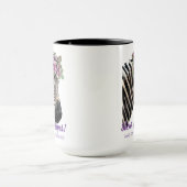 Mug Afficher vos rayures Zebra (Centre)