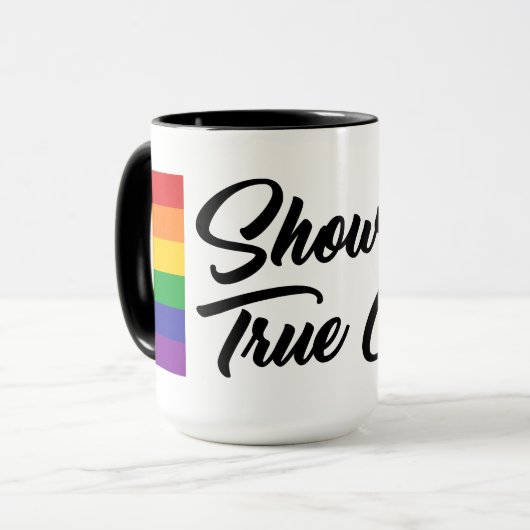 Mug Afficher vos vraies couleurs (Devant gauche)