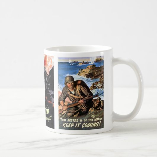 Mug Affiches #1 de la guerre mondiale 2 (Droite)