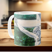 Mug Affirm/Écriture Jean3:16 Œuvre d'art originale pei