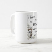 Mug Affirmation de valeur personnelle positive (Devant gauche)