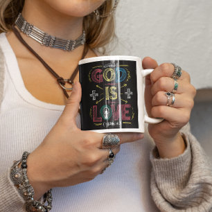 Mug Affirmation Divine : Dieu est amour