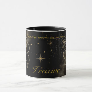 Mug Affirmation "L'Univers Fonctionne En Mon Faveur"