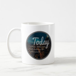 Mug affirmation motivationnelle d'acceptation personne