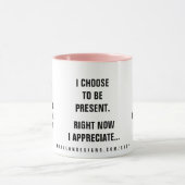 Mug Affirmation Passé Présent Futur (Centre)