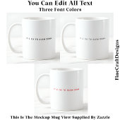 Mug Affirmation positive et citation de vie consciente
