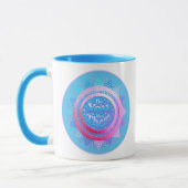 Mug Affirmation Positive Sois-Tu Pas Eux Rose & Bleu (Gauche)