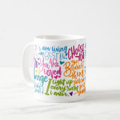 Mug Affirmation quotidienne (Devant gauche)