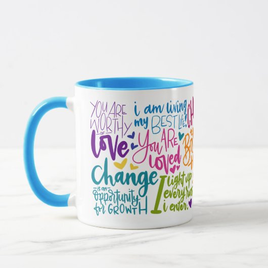 Mug Affirmation quotidienne (Gauche)