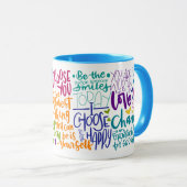Mug Affirmation quotidienne (Devant droit)