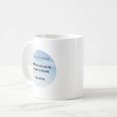 Mug Affirmation quotidienne, soutien de mes proches, h (Devant gauche)