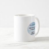 Mug Affirmation quotidienne, Spontanéité planifiée (Devant droit)