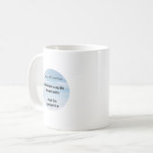 Mug Affirmation quotidienne, Spontanéité planifiée (Devant gauche)